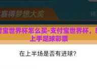 支付宝世界杯怎么买-支付宝世界杯，轻松上手足球彩票