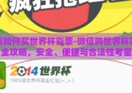 微信如何买世界杯彩票-微信购世界杯彩票全攻略，安全、便捷与合法性考量