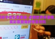 世界杯中奖彩票查询-点燃世界杯激情，中奖彩票查询的惊喜时刻