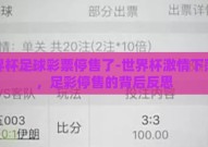 世界杯足球彩票停售了-世界杯激情下落幕，足彩停售的背后反思