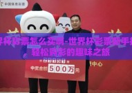 世界杯彩票怎么买啊-世界杯彩票新手指南，轻松购彩的趣味之旅