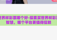 买世界杯彩票哪个好-探索买世界杯彩票的智慧，哪个平台更值得信赖