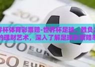 世界杯体育彩票赔-世界杯足球，胜负之间的理财艺术，深入了解足球彩票赔率