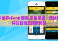 足球世界杯app竞猜-激情预测，足球世界杯的智能竞猜新体验