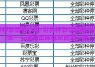 世界杯彩票多少钱-世界杯彩票的魅力与价值——探寻足球狂欢的另一面