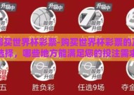 去哪买世界杯彩票-购买世界杯彩票的正确选择，哪些地方能满足您的投注需求