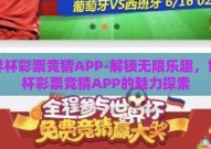 世界杯彩票竞猜APP-解锁无限乐趣，世界杯彩票竞猜APP的魅力探索