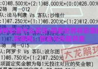 世界杯彩票什么买法-探索世界杯彩票的购买策略，智选与乐趣并重