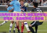 微信世界杯足彩怎么买-微信世界杯足彩购买指南，全面解析和正确步骤