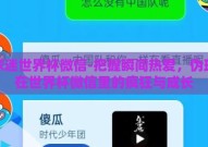 伪球迷世界杯微信-把握瞬间热爱，伪球迷在世界杯微信里的疯狂与成长