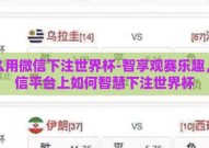 怎么用微信下注世界杯-智享观赛乐趣，微信平台上如何智慧下注世界杯