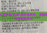 足彩 世界杯 玩法-足彩世界杯，增趣新体验与竞猜艺术