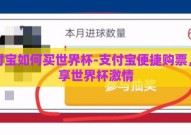支付宝如何买世界杯-支付宝便捷购票，尽享世界杯激情