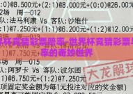 世界杯竞猜彩票赔率-世界杯竞猜彩票与赔率的奇妙世界