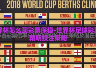 世界杯怎么买彩票保稳-世界杯足球彩票的精明投注策略