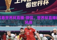 微信看世界杯直播-微信，世界杯直播的新风尚