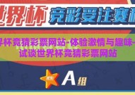 世界杯竞猜彩票网站-体验激情与趣味——试谈世界杯竞猜彩票网站