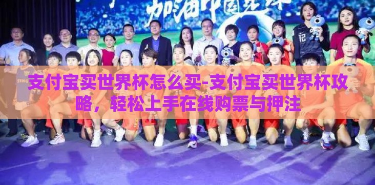 支付宝买世界杯怎么买-支付宝买世界杯攻略，轻松上手在线购票与押注