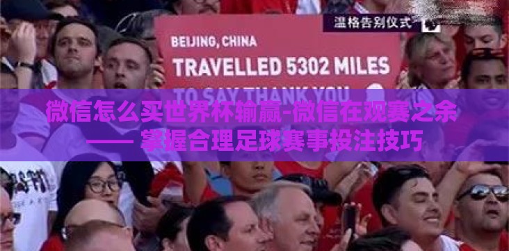 微信怎么买世界杯输赢-微信在观赛之余 —— 掌握合理足球赛事投注技巧 微信怎么买世界杯输赢-微信在观赛之余 —— 掌握合理足球赛事投注技巧