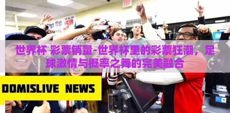 世界杯 彩票销量-世界杯里的彩票狂潮，足球激情与概率之舞的完美融合