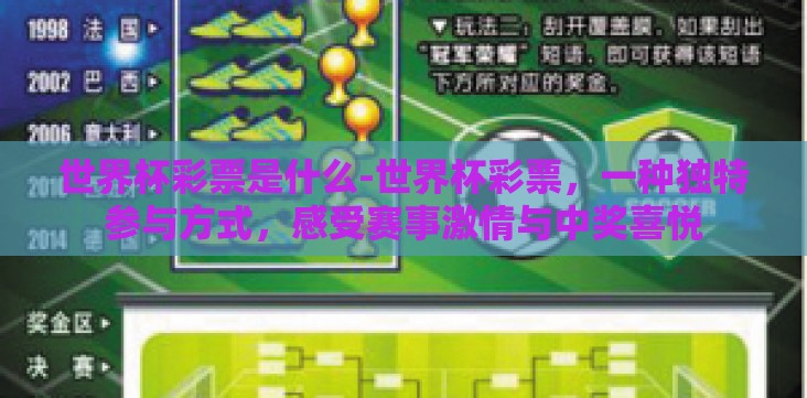 世界杯彩票是什么-世界杯彩票,一种独特参与方式,感受赛事激情与中奖喜悦 世界杯彩票是什么-世界杯彩票,一种独特参与方式,感受赛事激情与中奖喜悦
