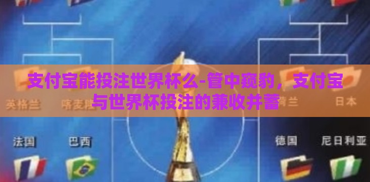 支付宝买世界杯博彩-风起云涌,智胜赛场 —— 洞察世界杯博彩中的支付宝新篇章 支付宝买世界杯博彩-风起云涌,智胜赛场 —— 洞察世界杯博彩中的支付宝新篇章