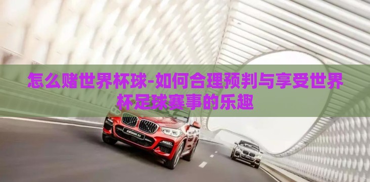 怎么赌世界杯球-如何合理预判与享受世界杯足球赛事的乐趣 怎么赌世界杯球-如何合理预判与享受世界杯足球赛事的乐趣