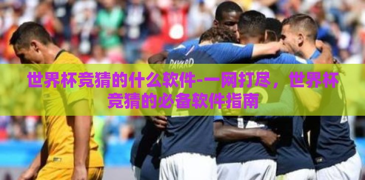 世界杯竞猜的什么软件-一网打尽,世界杯竞猜的必备软件指南 世界杯竞猜的什么软件-一网打尽,世界杯竞猜的必备软件指南