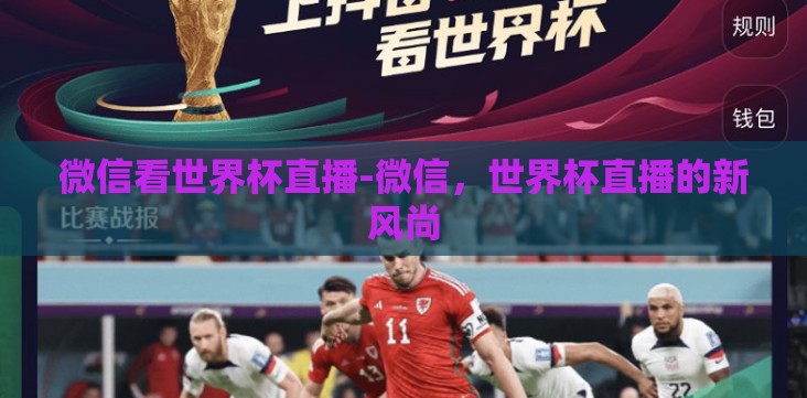 微信看世界杯直播-微信,世界杯直播的新风尚 微信看世界杯直播-微信,世界杯直播的新风尚