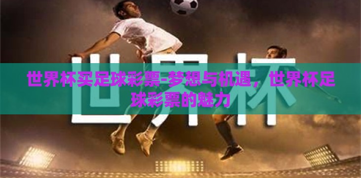 世界杯买足球彩票-梦想与机遇,世界杯足球彩票的魅力 世界杯买足球彩票-梦想与机遇,世界杯足球彩票的魅力