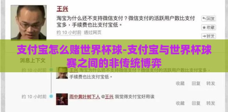 支付宝怎么赌世界杯球-支付宝与世界杯球赛之间的非传统博弈 支付宝怎么赌世界杯球-支付宝与世界杯球赛之间的非传统博弈