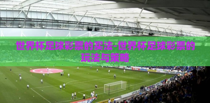 世界杯足球彩票的买法-世界杯足球彩票的玩法与策略 世界杯足球彩票的买法-世界杯足球彩票的玩法与策略