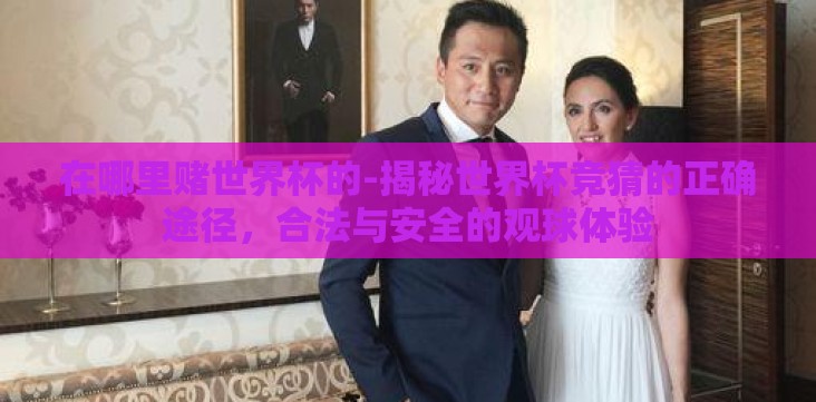 在哪里赌世界杯的-揭秘世界杯竞猜的正确途径，合法与安全的观球体验