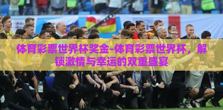 体育彩票世界杯奖金-体育彩票世界杯,解锁激情与幸运的双重盛宴 体育彩票世界杯奖金-体育彩票世界杯,解锁激情与幸运的双重盛宴